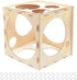 Worown 14 Holes Collapsible Wood Balloon Sizer Box, 1-10 Inch Measurement Tools for Balloon Arches and Decorations