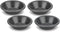Cuisinart 4 Piece Round Dish Set, Mini, Steel Gray