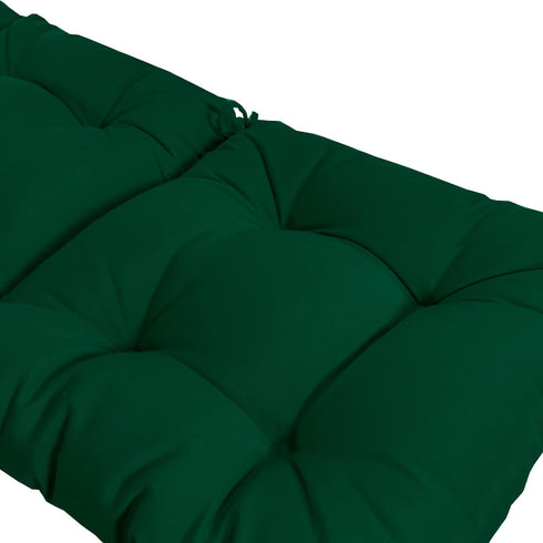 43.4x21 Inch, 100% QILLOWAY Outdoor Rocking Chair Cushion Polyester Waterproof Patio Rocking Chair Cushion, High Back