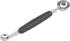GoodCook Touch 2-in-1 Stainless Steel Melon Baller and Fruit and Veggie Corer Scoop, Silver/Black