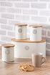 Typhoon Living Collection 1-Quart Coffee Canister - Cream