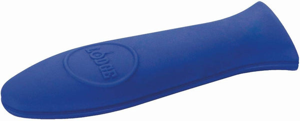 Lodge Silicone Hot Handle Holder, Blue; Dishwasher Safe, Designed for Lodge Cast Iron Skillets 9 Inches+
