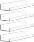 CY craft Clear Acrylic Floating Shelves Display Ledge, 5 MM Thick Wall