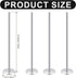 4pcs Cake Heating Core Rods 5.5inch Length Stainless Steel Cake Heating Pins Set Baking Tools for Cake Decoration