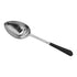 G.E.T. Enterprises 8 oz. Stainless Steel Solid Spoon, Cool-Grip Handle, Dishwasher Safe