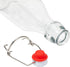 6 Pack 8 oz Juvale Swing Top Glass Bottles with Stoppers, Cleaning Brush - Hot Sauce Bottles for Vanilla Extract