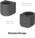 5cc Cup, Magnetic Silicone Cup Compatible with BALMUDA The Toaster, Good for Steam Oven Toaster (Grey)