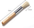 Coffee Grinder Brush; Espresso Supply Maker Cleaning Brush; Wood Handle & Natural Bristles Dusting Brush for Home
