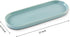 Simple Style Ceramic Sink Tray - Blue Bathroom and Kitchen Cosmetics Dish, Candle and Perfume Tray