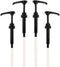 Black Coffee Syrup Pump for 750ml Bottles, Pack of 4, Fits Upouria, Torani, DaVinci, Monin, and Jordan's Skinny Syrups