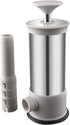 w/4 Bemodst Sausage Stuffer, Stainless Steel Manual Homemade Sausage Maker, hot dog Stuffer Stuffing Tubes, Used