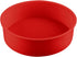 LOQJSS 10inch Round Springform Pan Silicone Cheesecake Protector Water Bath Pan to Prevent Water Entry, Red