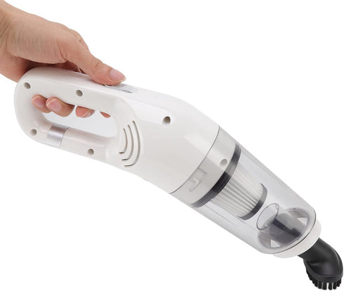 Cordless Vacuum Cleaner, Powerful 12000pa Suction Stick Vacuum with Long Nozzle Brush and Extended Hose, Lightweight