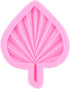 Fan Leaf Fondant Mold, Palm Leaf Silicone Mold for Cake Decorating, Hawaiian Tropical Leaf Candy Mold