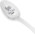 Love You For Infinitea - Engraved Spoon Gift for Tea Lovers, Unique Bestie Gift, Valentine’s Gift