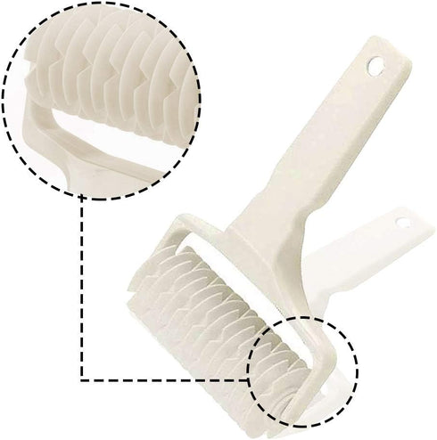 ReNext Dough Cookie Pie Pizza Bread Pastry Lattice Roller Cutter Craft DIY Baking Tool