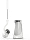 Lefree Toilet Brush and Holder Set, Bathroom Cleaner Brush Set, Curved Design,