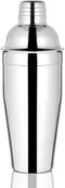 Bar Cocktail Shaker - 24 oz Stainless Steel Martini Shaker Drink Mixer with Built-In Strainer for Bartending