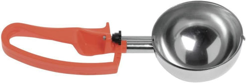 Vollrath S/S 8 Oz. / #4 Squeeze Disher with Orange Handle, 1 Count