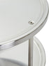 Juvale 2-Tier Stainless Steel Lazy Susan Spice Rack Organizer for Kitchen & Pantry Countertop (10.5 in)