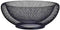 Decorative Metal Fruit Bowl, 10 Inch Black Candy Dish Holder Stand for Kitchen Counter Dining Room Table