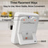 FCXJTU Digital Dual Kitchen Timer, 3 Channels Count UP/Down Timer, Large Display, Loud Volume Alarm, Battery Included