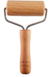 Lasenersm 1 Piece 9.5cm Wide Wooden Pastry Pizza Roller Brayer for Baking and 5D Diamond-Paint Art