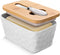 Butter Dish with Lid: Large Butter Dish for Countertop - Ceramic Butter