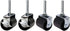 King's Brand Heavy Duty Caster Wheels for Bed Frame, Set of 4 (2 Locking & 2 Non Locking)