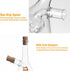 2 1 Oil and Vinegar Dispenser, in Glass Olive Oil and Vinegar Cruet Dispenser Bottle, Kitchen Olive Soy Sauce Dispenser