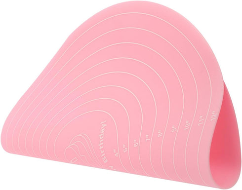Silicone Baking Mat with Measurements for Cake Turntable, Non-Stick Heat Resistant Pastry Baking Sheet