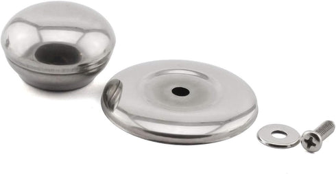 2-Pack Universal Pot Lid Cover Knob Handle, 2.1 Inch Stainless Steel Replacement Cookware