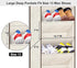 Closet SLEEPING LAMB Over The Door Shoe Organizer for with Large Deep Pockets, Narrow Shoe Rack for Door Hanging Boots