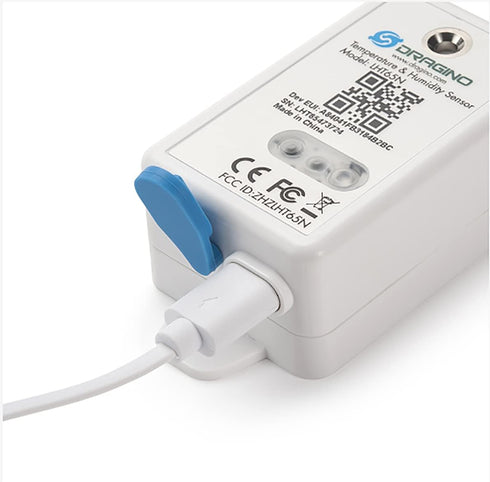 Long Range LHT65N LoRaWAN Temperature & Humidity Sensor, Built-in SHT20, 2400mAh, 915MHz, LoRaWAN v1.0.2 Protocol