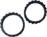 FDXGYH 2 Pcs Replacement Tires Black Anti-Slip Wheel Tires Accessories for Sweeper/Cleaning Robot by FDXGYH