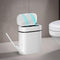 Bathroom Trash Can with Lid, 14 Liter/ 3.7 Gallon Bathroom Trash Can