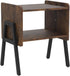 Set 2, TB01BB039 TUTOTAK Nightstnd, of Stackable End Tables, Side Table, Bedside Tables with Open Storage Shelf