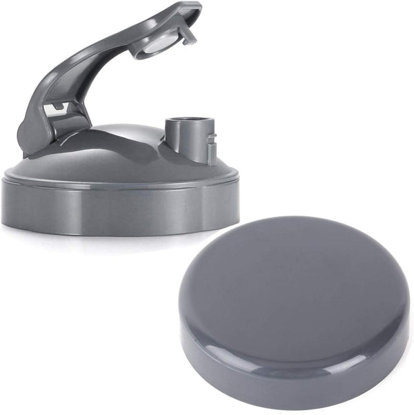 Stay-Fresh Resealable Cup Lids & Flip Top To-go Lid - Replacement Parts for NutriBullet Blender Cups