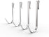 KINCMAX Stainless Steel Heavy Duty S Hooks for Hanging on Shower Caddy, Bathroom Organizers, Rustproof SUS 304 Steel