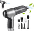 Cordless Handheld Car Vacuum Cleaner, 19000PA Rechargeable Mini Vacuum and Blower, 3-in-1 Powerful Suction, Washable