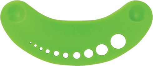 HIC Kitchen Herb Prepper Stripper Mezzaluna Chopper, BPA Free Kitchen Tool