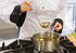 Winco Heavy-Duty Stainless Steel Sauce Pan with Cover, 4.5 Quart