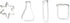 Fox Run Chemistry Lab Cookie Cutter Set, Science Cookie Cutters, Set of 4