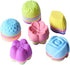Magik 36 PCS Reusable Non-stick Silicone Mini Baking Muffin Cupcake Chocolate Cups (Assorted Flowers)