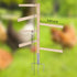 Kalekey 39.4" 6 Extra Large Chicken Perch Toy for Coop, Roosting Bar for Chicken Coop Toys, Chicken Branches Perch