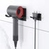 Self Adhesive Hair Dryer Holder, Wall Mounted Organizer for Bathroom, Compatible with Supersonic Hair Dryers