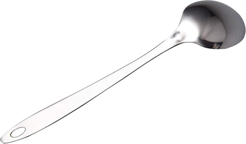 IMEEA Large Cooking Spoon, Stainless Steel Basting Spoon for Serving, 12.8-Inch
