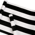 Peel and Stick Vinyl Black and White Striped Wallpaper - Self Adhesive Stripe Shelf Liner for Dresser Drawer Cabinets
