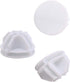 C&AHOME 24pcs Wire Cube Plastic Connectors - Cube Storage Modular Closet Organizer, White