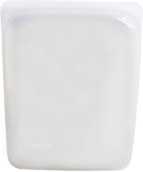 Stasher Stsb03 Silicone Bag, Large/Half Gallon, Transparent